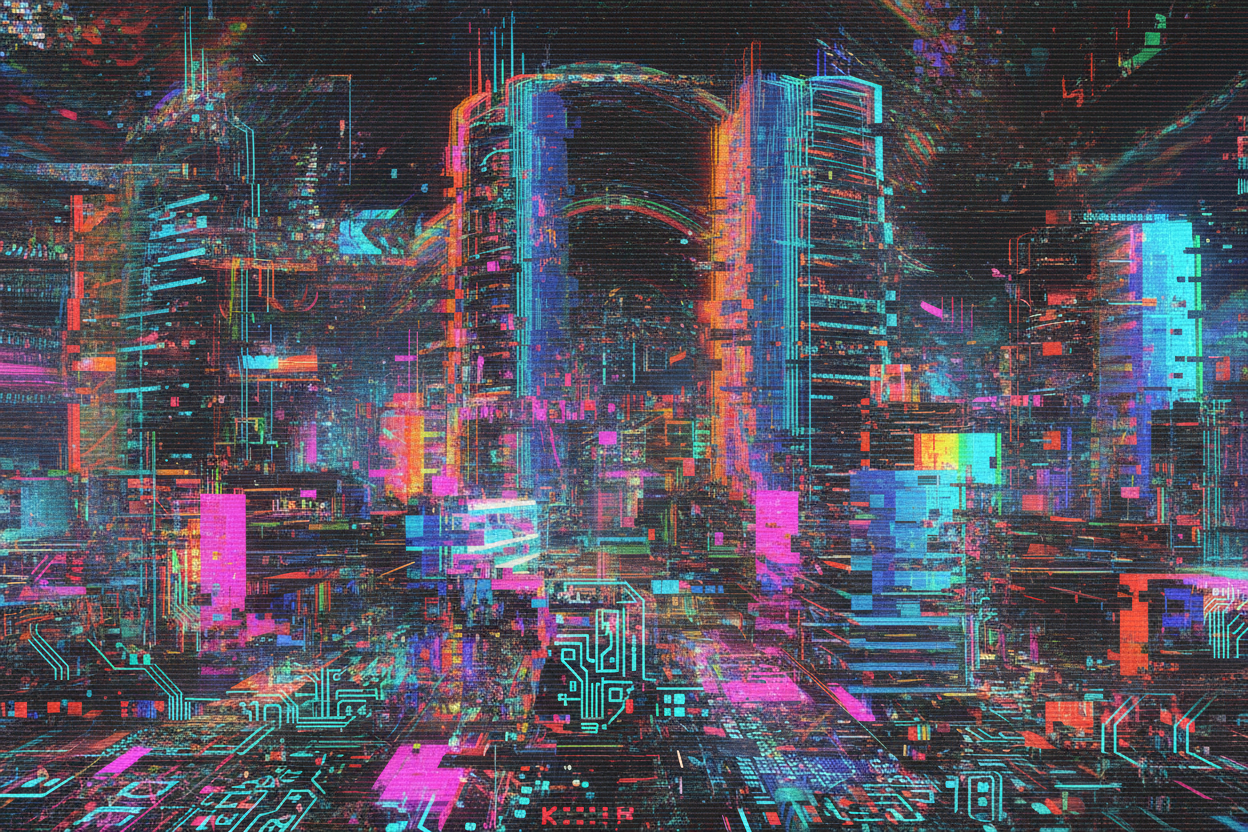 distorsion glich rgb